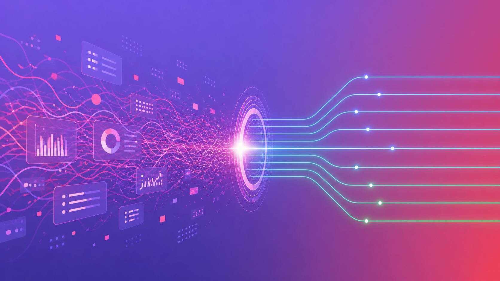 Signal rising from noise across connected admissions systems