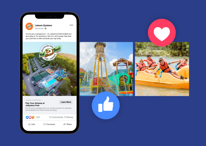 Jellystone Park social media ads