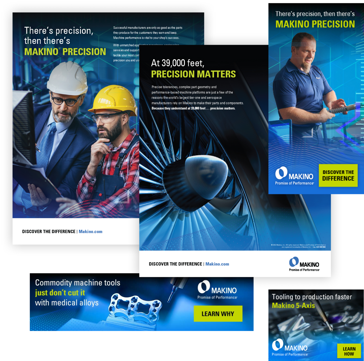 Makino digital advertising campaigns