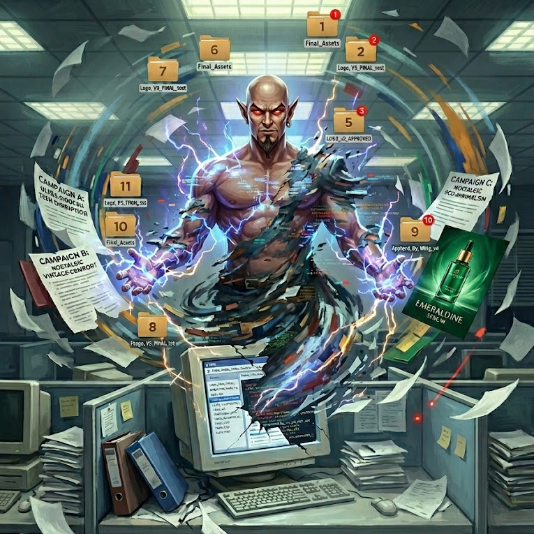 Disconnected Djinn character artwork
