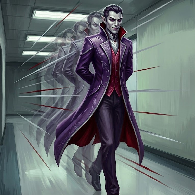 Velocity Vampire character artwork