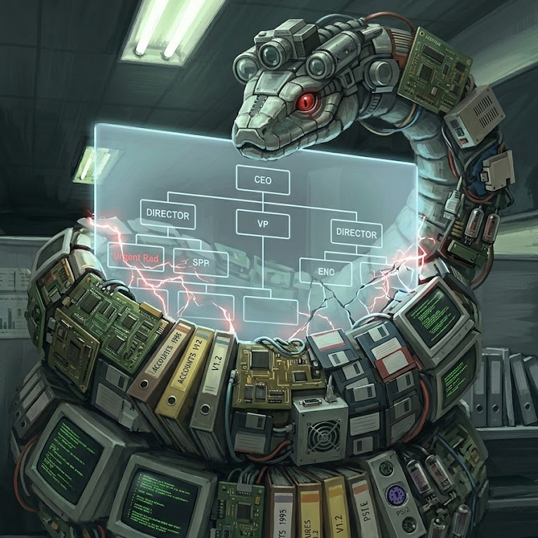 The Scale Strangler character artwork