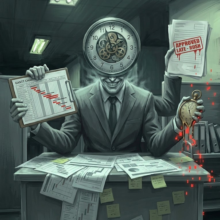 The Deadline Demon character artwork